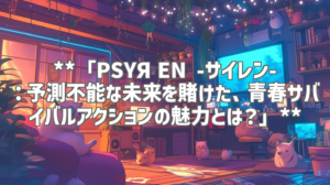 **「PSYЯEN -サイレン-：予測不能な未来を賭けた、青春サバイバルアクションの魅力とは？」**