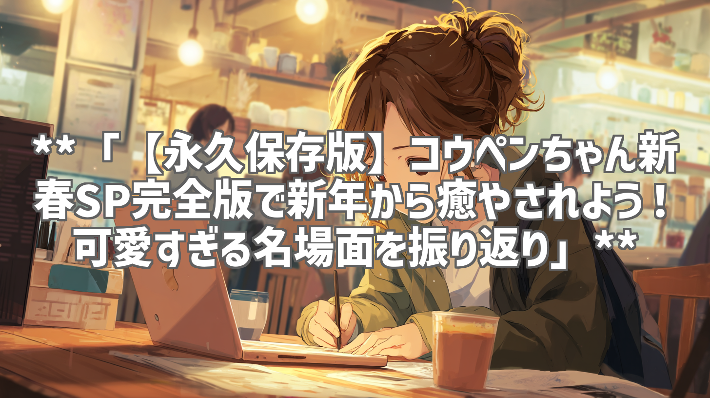 **「【永久保存版】コウペンちゃん新春SP完全版で新年から癒やされよう！可愛すぎる名場面を振り返り」**