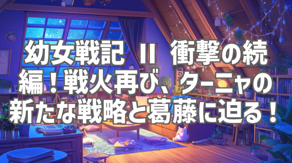 幼女戦記 II 衝撃の続編！戦火再び、ターニャの新たな戦略と葛藤に迫る！