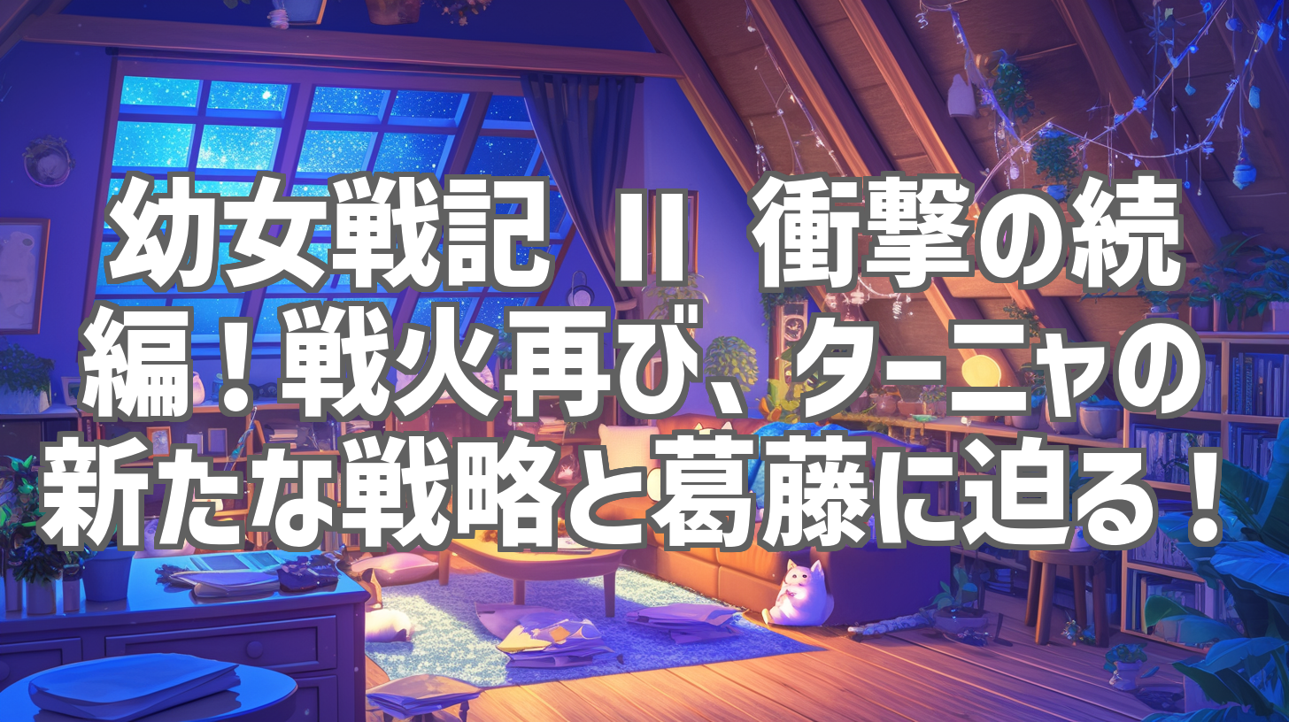 幼女戦記 II 衝撃の続編！戦火再び、ターニャの新たな戦略と葛藤に迫る！