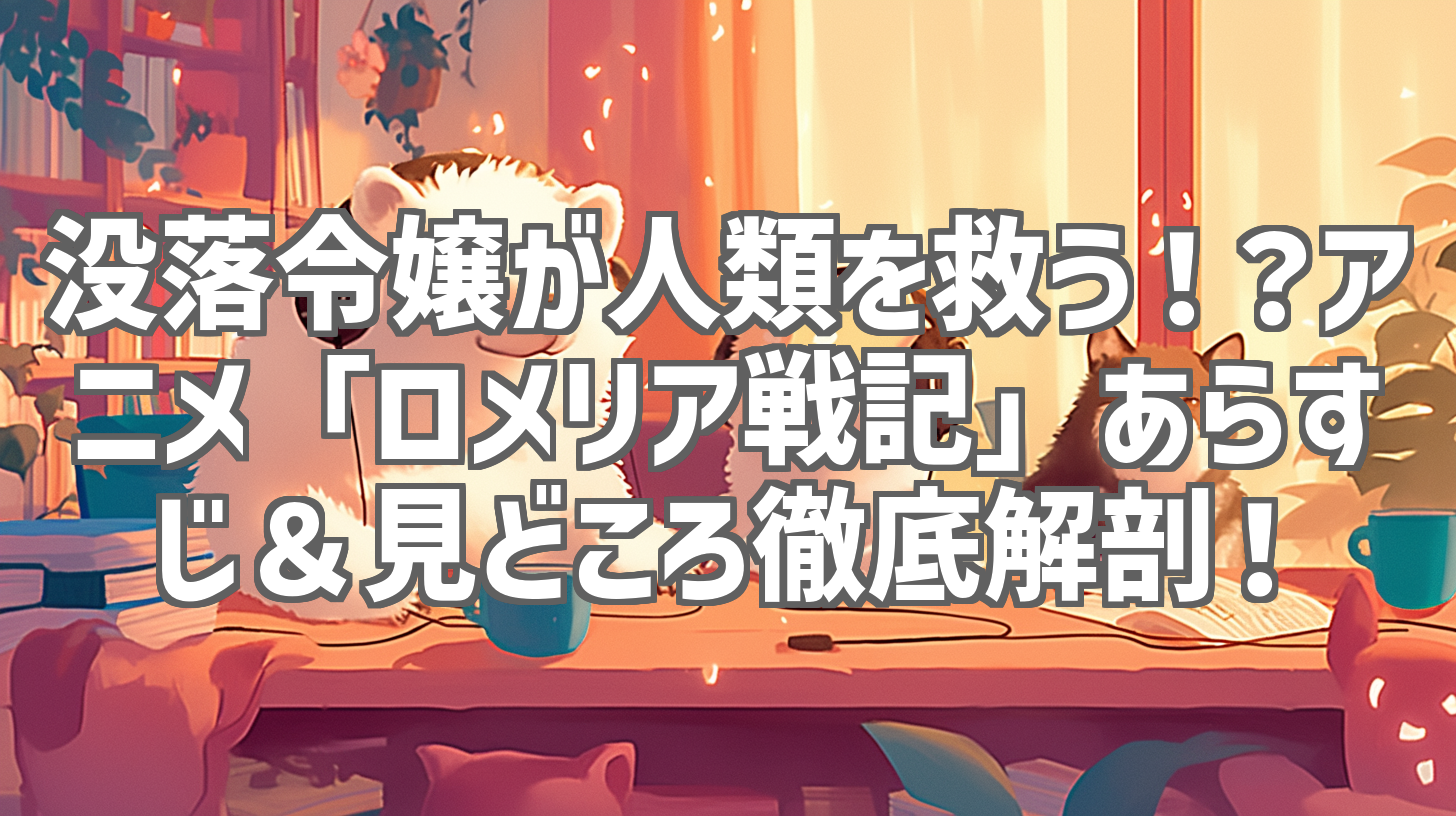 没落令嬢が人類を救う！？アニメ「ロメリア戦記」あらすじ＆見どころ徹底解剖！