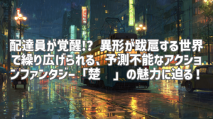 配達員が覚醒!? 異形が跋扈する世界で繰り広げられる、予測不能なアクションファンタジー「楚乌」の魅力に迫る！