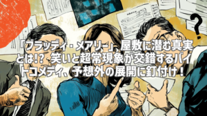 「ブラッディ・メアリー」屋敷に潜む真実とは!? 笑いと超常現象が交錯するバイトコメディ、予想外の展開に釘付け！