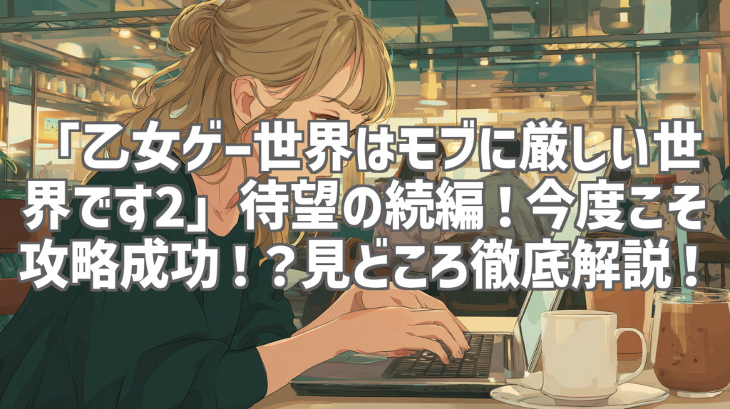 「乙女ゲー世界はモブに厳しい世界です2」待望の続編！今度こそ攻略成功！？見どころ徹底解説！