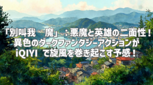 「別叫我恶魔」：悪魔と英雄の二面性！異色のダークファンタジーアクションが iQIYI で旋風を巻き起こす予感！