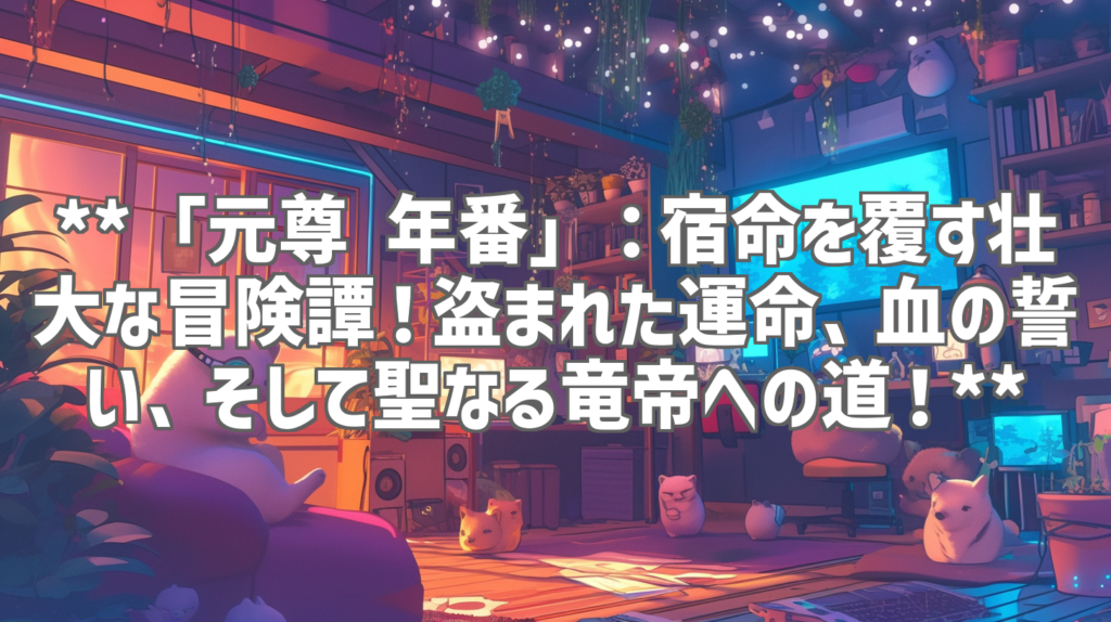 **「元尊 年番」：宿命を覆す壮大な冒険譚！盗まれた運命、血の誓い、そして聖なる竜帝への道！**