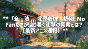 **「全职法师 北原危机」勃発！Mo Fanたちが辿り着く衝撃の真実とは？【最新アニメ速報】**
