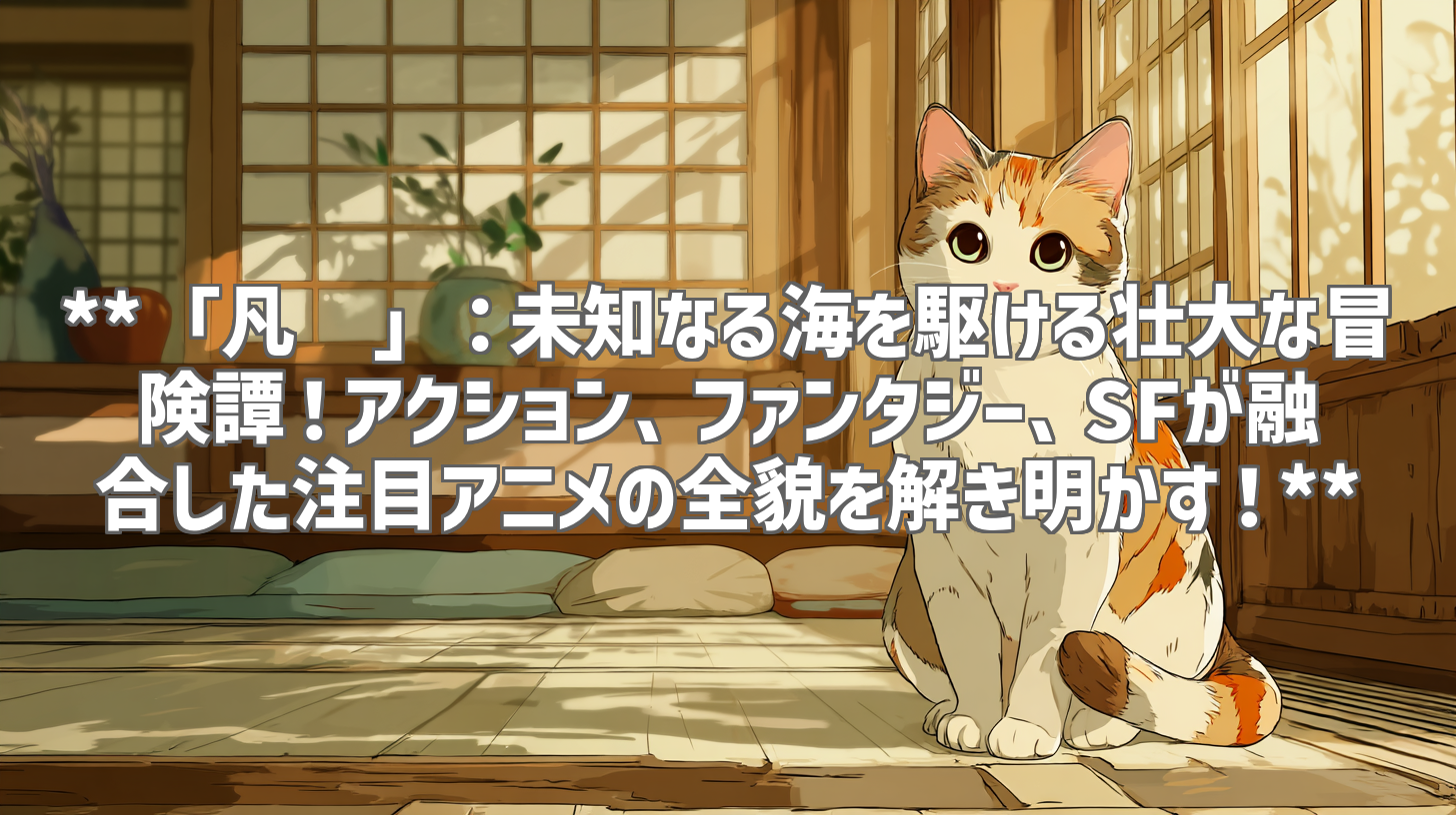 **「凡应」：未知なる海を駆ける壮大な冒険譚！アクション、ファンタジー、SFが融合した注目アニメの全貌を解き明かす！**