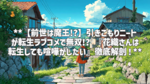 **【前世は魔王!?】引きこもりニートが転生ラブコメで無双!? 『花織さんは転生しても喧嘩がしたい』徹底解剖！**