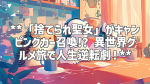 **「捨てられ聖女」がキャンピングカー召喚!? 異世界グルメ旅で人生逆転劇！**