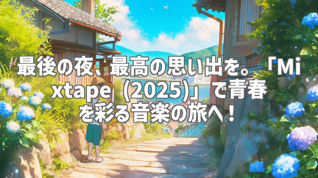 最後の夜、最高の思い出を。「Mixtape (2025)」で青春を彩る音楽の旅へ！