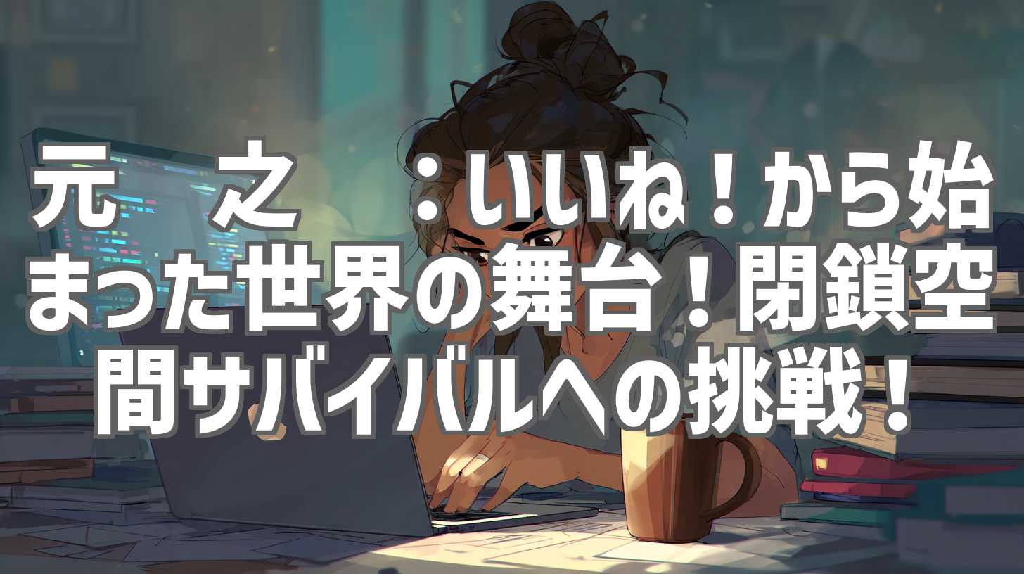 元竞之巅：いいね！から始まった世界の舞台！閉鎖空間サバイバルへの挑戦！