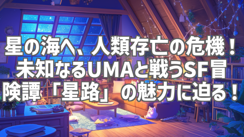 星の海へ、人類存亡の危機！未知なるUMAと戦うSF冒険譚「星路」の魅力に迫る！