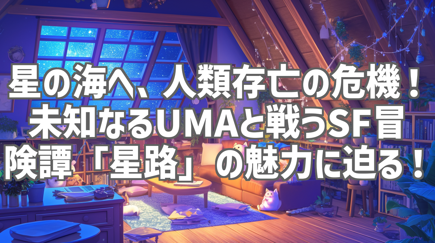 星の海へ、人類存亡の危機！未知なるUMAと戦うSF冒険譚「星路」の魅力に迫る！