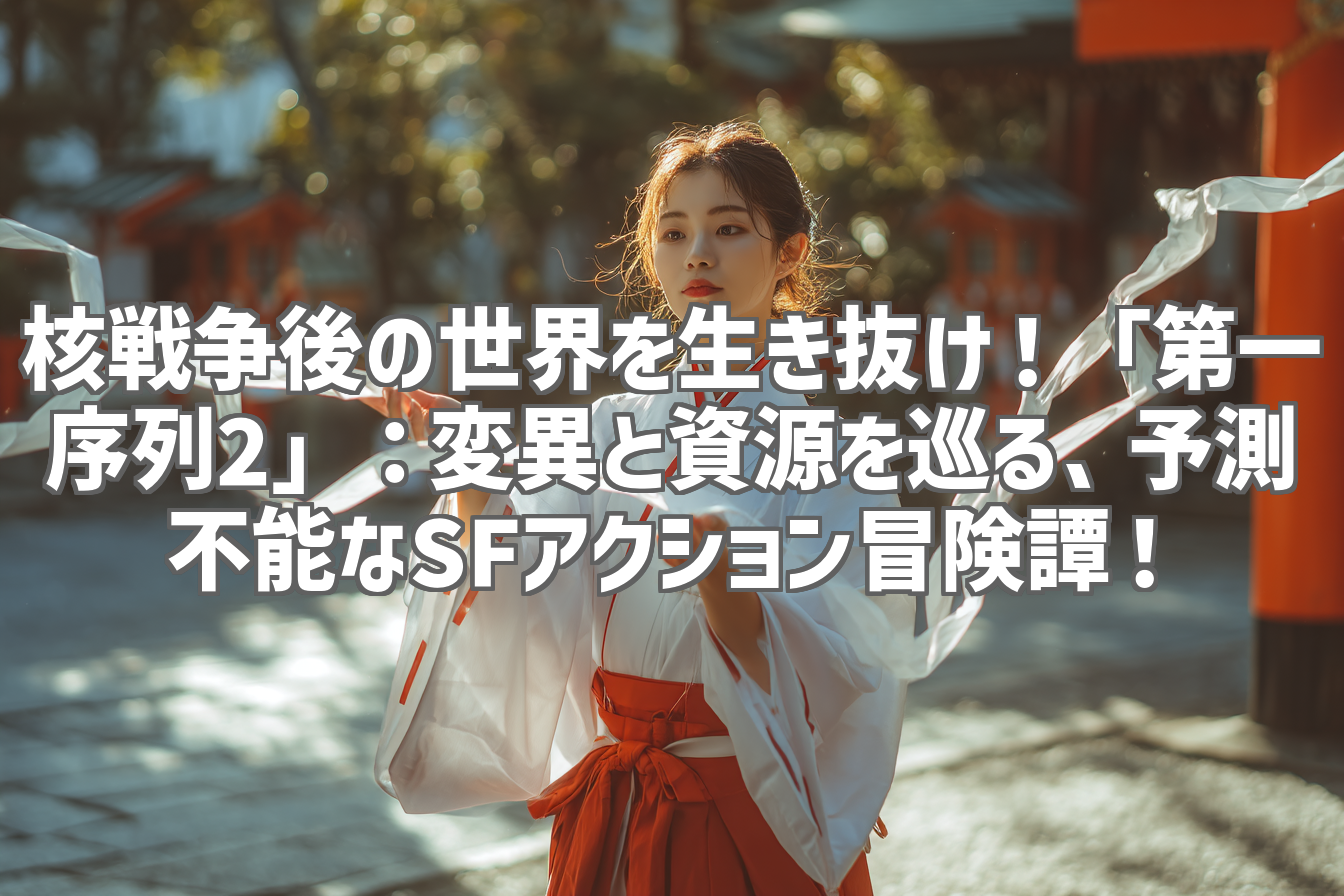 核戦争後の世界を生き抜け！「第一序列2」：変異と資源を巡る、予測不能なSFアクション冒険譚！