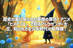 歴史の裏に隠された英傑の原点！アニメ「ヒストリエ」で知るアレクサンダー大王、知られざる少年時代の冒険譚！