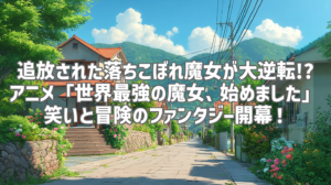 追放された落ちこぼれ魔女が大逆転!? アニメ「世界最強の魔女、始めました」笑いと冒険のファンタジー開幕！