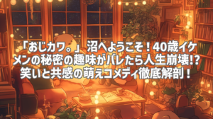 「おじカワ。」沼へようこそ！40歳イケメンの秘密の趣味がバレたら人生崩壊!? 笑いと共感の萌えコメディ徹底解剖！