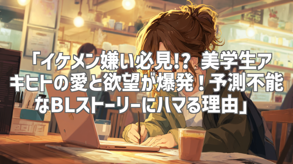 「イケメン嫌い必見!? 美学生アキヒトの愛と欲望が爆発！予測不能なBLストーリーにハマる理由」