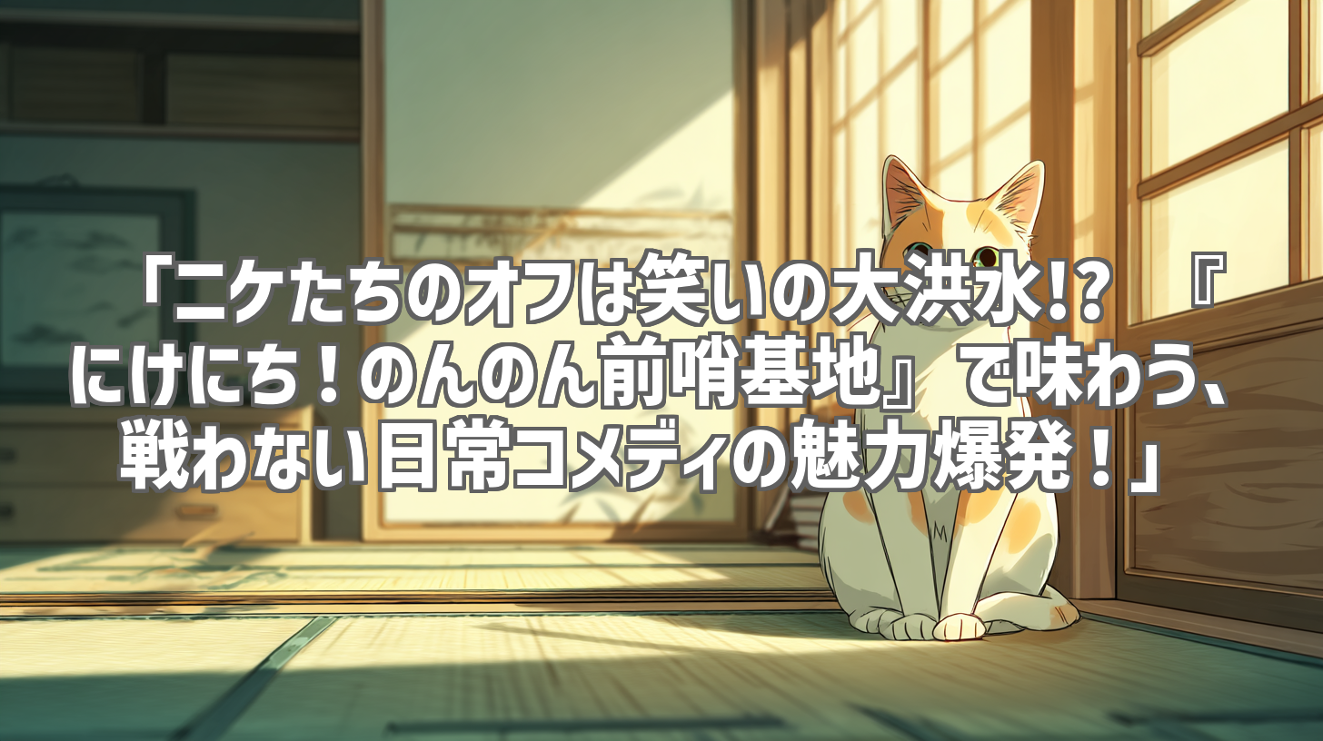 「ニケたちのオフは笑いの大洪水!? 『にけにち!のんのん前哨基地』で味わう、戦わない日常コメディの魅力爆発!」