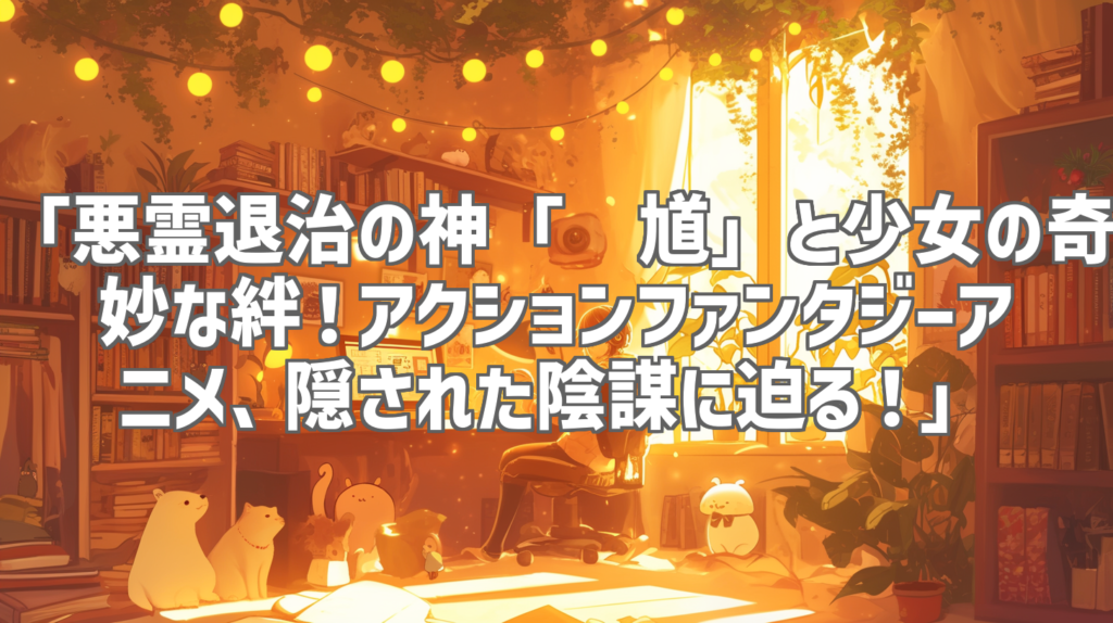 「悪霊退治の神「钟馗」と少女の奇妙な絆！アクションファンタジーアニメ、隠された陰謀に迫る！」
