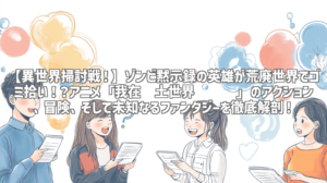 【異世界掃討戦！】ゾンビ黙示録の英雄が荒廃世界でゴミ拾い！？アニメ「我在废土世界扫垃圾」のアクション、冒険、そして未知なるファンタジーを徹底解剖！