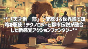 **「天才俱乐部」：変貌する世界線で知略を駆使！テクノロジーと都市伝説が融合した新感覚アクションファンタジー**