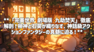 **「完美世界 劇場版 九劫焚天」徹底解剖！柳神と石昊が織りなす、神話級アクションファンタジーの真髄に迫る！**