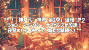 **「斩神之凡尘神域 第2季」速報！アクション、ファンタジー、サスペンスが加速！夜警のリン・チーイェ、新たな試練へ！**