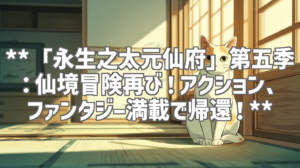 **「永生之太元仙府」第五季：仙境冒険再び！アクション、ファンタジー満載で帰還！**