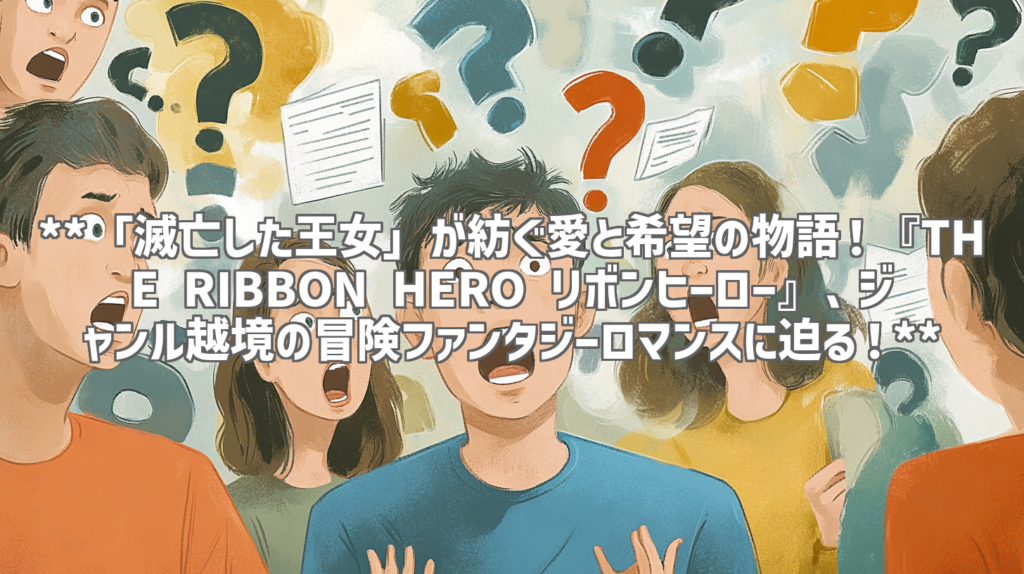 **「滅亡した王女」が紡ぐ愛と希望の物語！『THE RIBBON HERO リボンヒーロー』、ジャンル越境の冒険ファンタジーロマンスに迫る！**