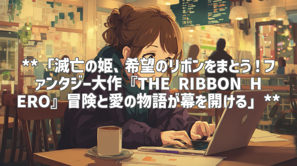 **「滅亡の姫、希望のリボンをまとう！ファンタジー大作『THE RIBBON HERO』冒険と愛の物語が幕を開ける」**