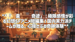 **「胶囊计划 奇迹」：極限感情が彩る幻想SFアニメ短編集！国内実力派チームが贈る、心揺さぶる奇跡体験**