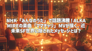 NHK「みんなのうた」で話題沸騰！ALKAMIREの楽曲「ママチャリ」MVが描く、近未来SF世界に隠されたメッセージとは？